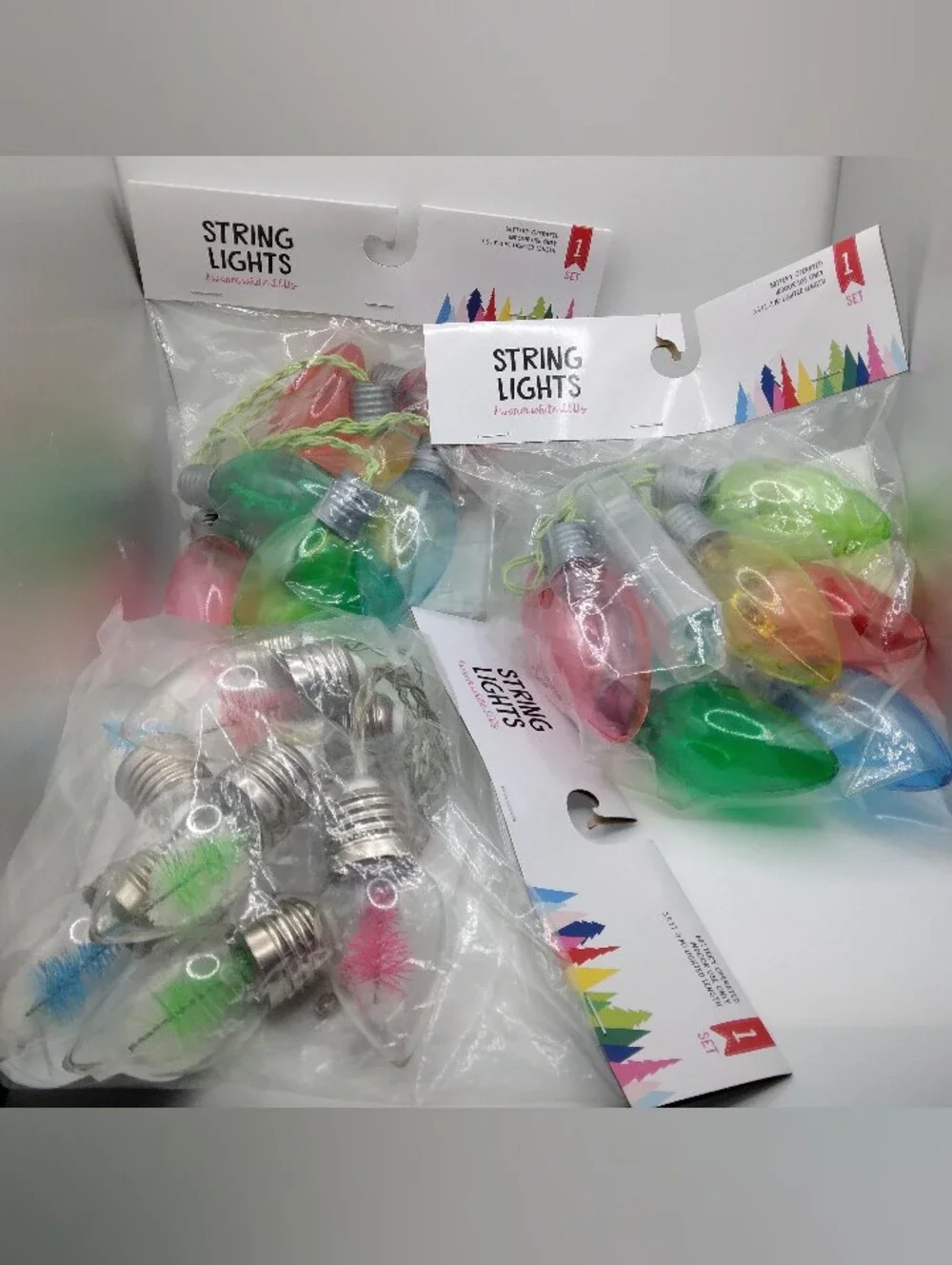 3 Sets Target Playground LED Battery Powered String Lights, NIP